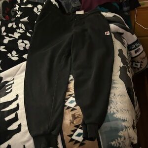 Fila Mens Black Sweatpants